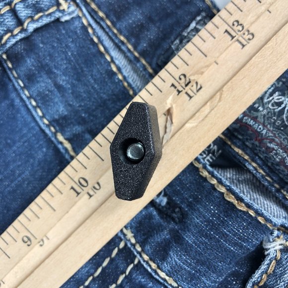 Silver Jeans Men's 37 x 30* Grayson Heritage Straight Leg Blue Faded Denim Pants - Picture 15 of 16